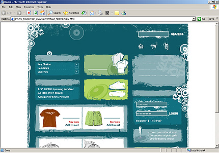 Website Template #8308