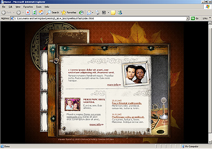Website Template #8325