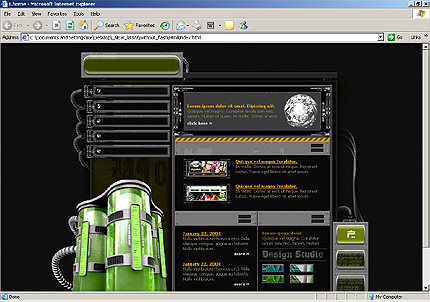 Website Template #8377
