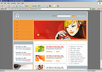 Website Template #8406