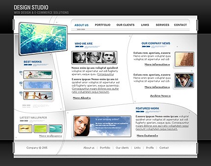 Website Template #8408
