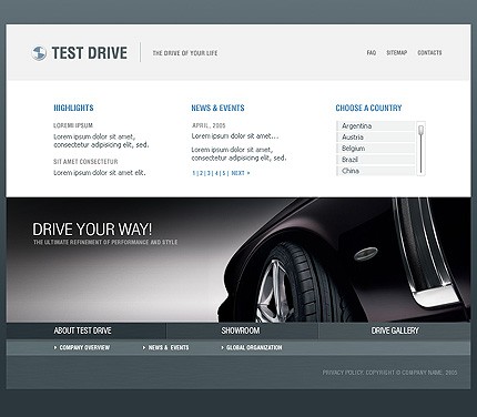 Website Template #8410