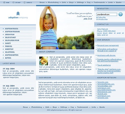Website Template #8468