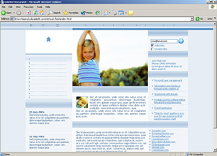 Website Template #8468