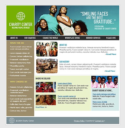 Website Template #8469