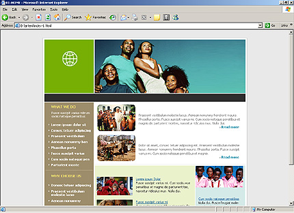 Website Template #8469