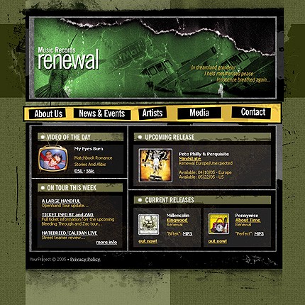 Website Template #8474