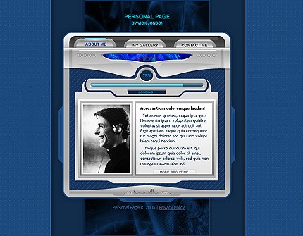 Website Template #8490