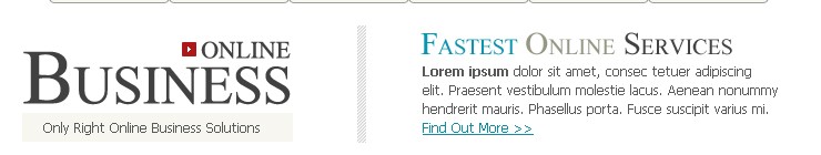 Website Template #8509