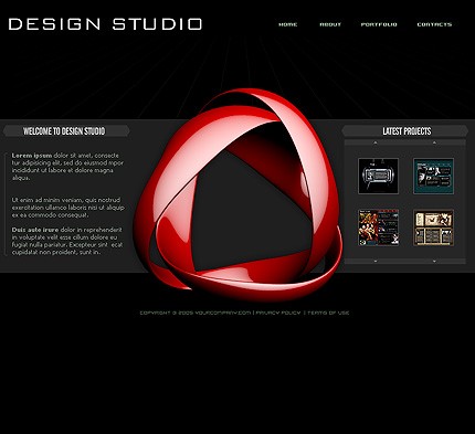 Website Template #8511