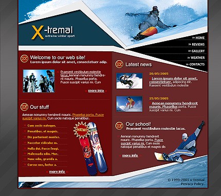 Website Template #8513