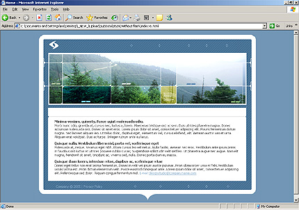 Website Template #8539