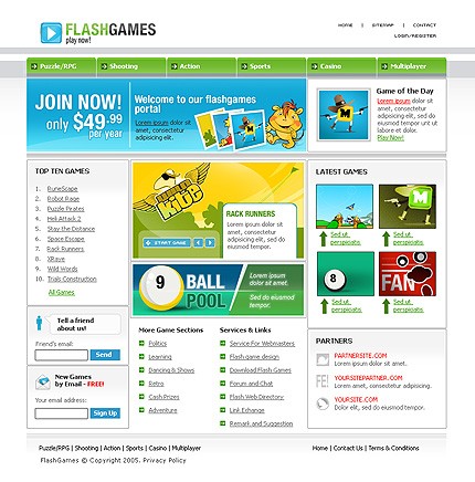 Website Template #8548