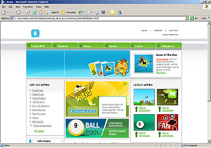 Website Template #8548