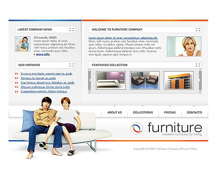 Website Template #8602