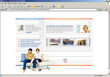 Website Template #8602