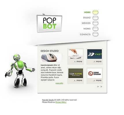 Website Template #8610
