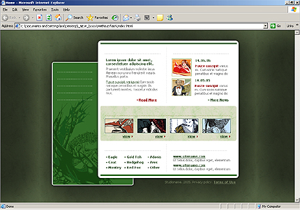 Website Template #8618