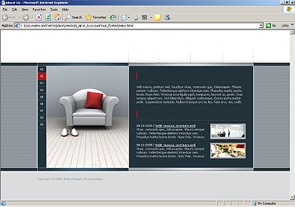 Website Template #8623