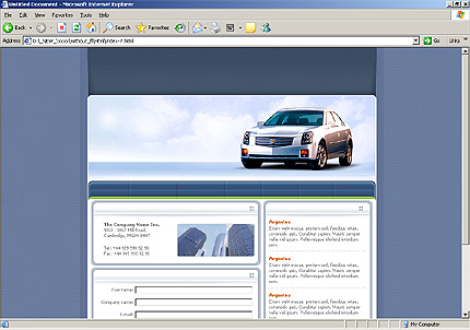 Website Template #8627