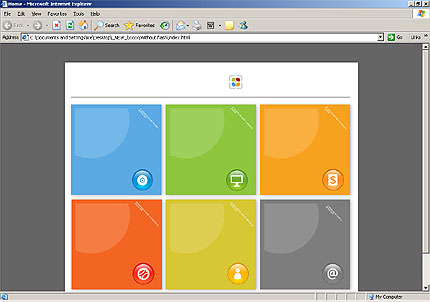 Website Template #8630