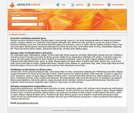 Website Template #8638