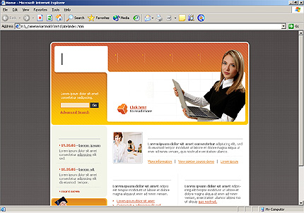 Website Template #8651