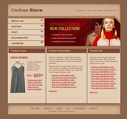 Website Template #8667