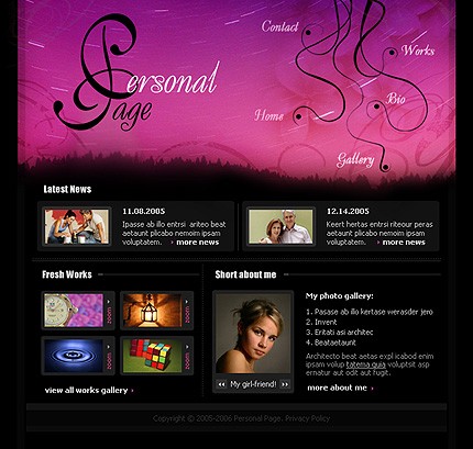 Website Template #8688