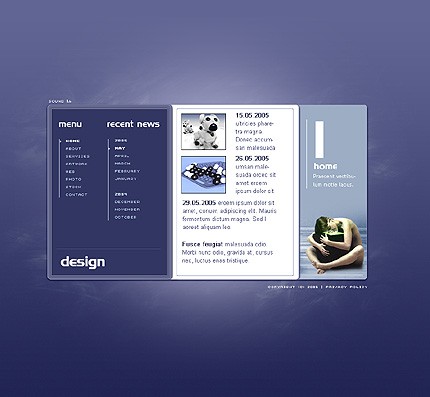 Website Template #8692