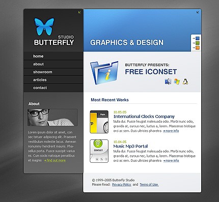Website Template #8702
