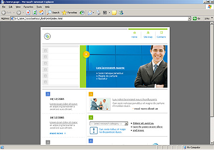 Website Template #8706