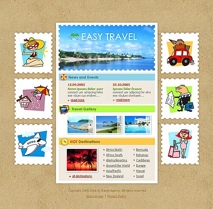 Website Template #8732