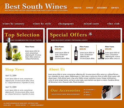 Website Template #8751