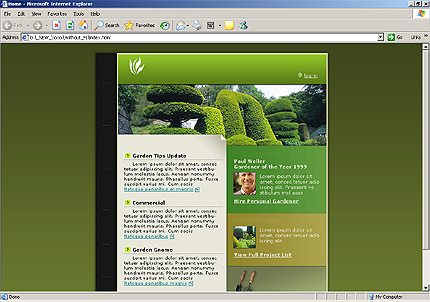 Website Template #8767