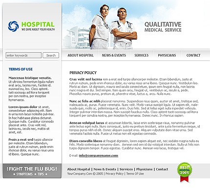 Website Template #8782