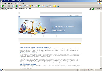 Website Template #8783