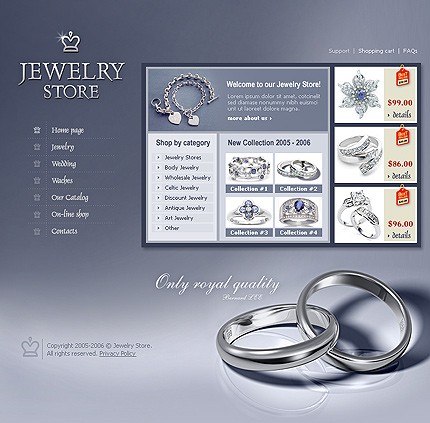 Website Template #8805