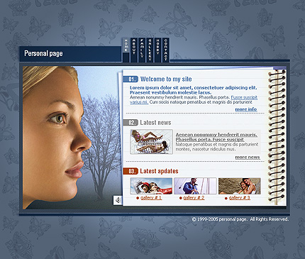 Website Template #8812