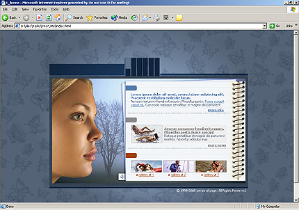 Website Template #8812