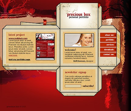 Website Template #8815