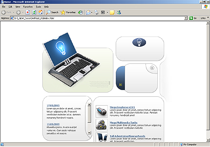 Website Template #8824