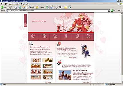 Website Template #8826
