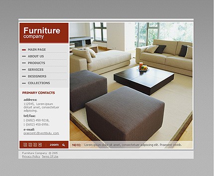 Website Template #8835