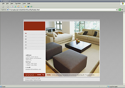 Website Template #8835