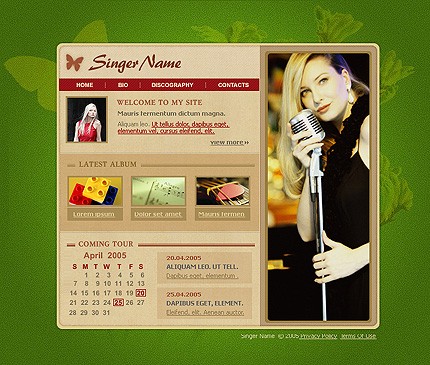 Website Template #8853