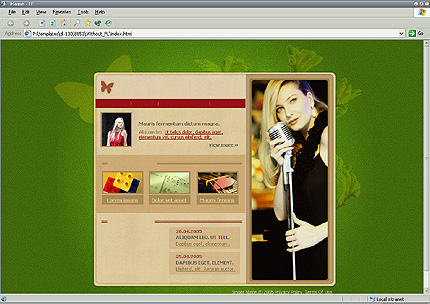 Website Template #8853