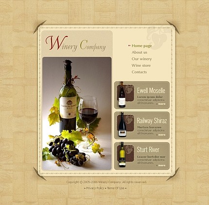 Website Template #8863
