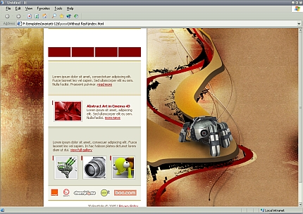 Website Template #8909