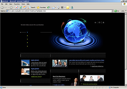 Website Template #8915